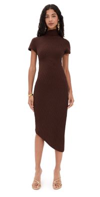 Cult Gaia Chrysta Knit Dress Java L