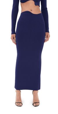 Christopher Esber Maparadita Midi Skirt Violet S