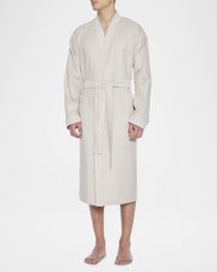 Men's La Paz Woven Waffle Knit Robe