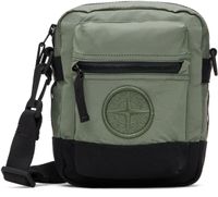 Stone Island Green 9200908 ECONYL Nylon Metal Bag