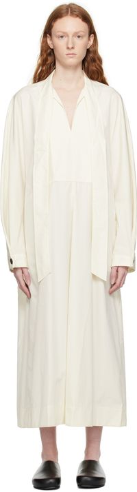 Studio Nicholson Off-White Salta Maxi Dress