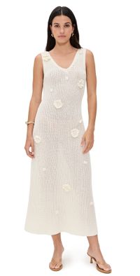 ASTR the Label Ainhoa Sweater Dress Cream XL