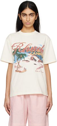 Rhude Off-White 'Cannes' Beach T-Shirt