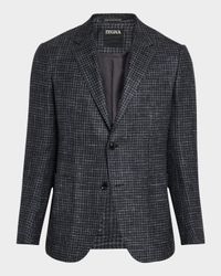 Men's Check Sport Coat