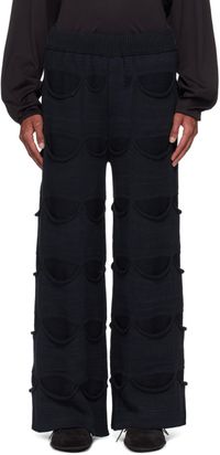 Isa Boulder SSENSE Exclusive Navy All Pocket Trousers