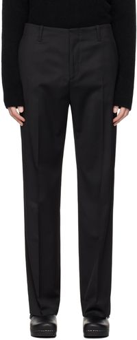 Filippa K Black Bootcut Trousers