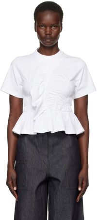 Cecilie Bahnsen White Ace T-shirt