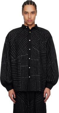 Glass Cypress Black Anatomical Shirt