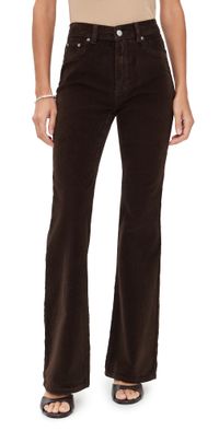DL1961 Bridget Bootcut High Rise Instasculpt Corduroy Pants Meteorite (Corduroy) 33