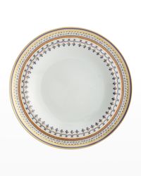 Chinoise Blue Rim Soup Bowl