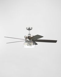 Gibson 52" Wi-Fi Ceiling Fan with Light Kit