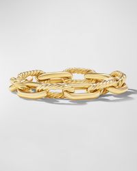 Madison Chain Bracelet in 18K Gold, 13.5mm