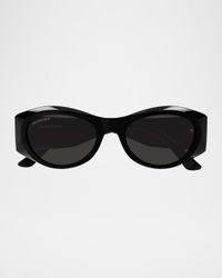 Acetate Round Sunglasses
