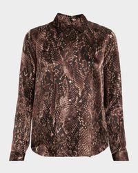 Desert Snake Tyler Silk Blouse