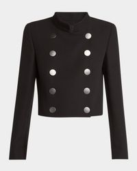 Double-Breasted Short Jacket