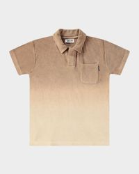 Boy's Randel Organic Cotton Short-Sleeve Polo Shirt, Size 2-6