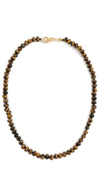 Madewell Beaded Choker Tigers Eye One Size