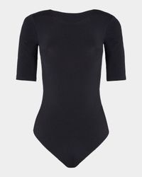 Bahamas Short-Sleeve Crewneck Bodysuit