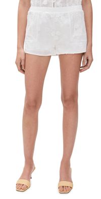 Amanda Uprichard Norina Shorts White L