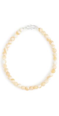 LIÉ STUDIO The Mary Necklace Beige Topaz One Size