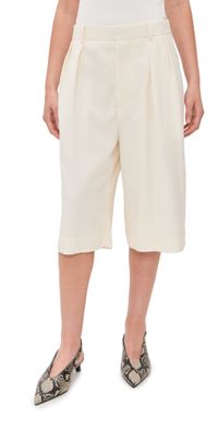 WARDROBE. NYC Low Rise Shorts Off White M