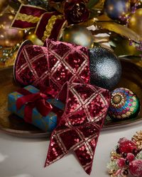 Harlequin Sequin Ribbon, 4" x 5 Yards