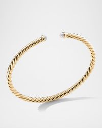 4mm Cable Flex Bracelet in 18K Gold