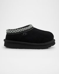 Kid's Tasman II Suede Mules, Baby/Toddler