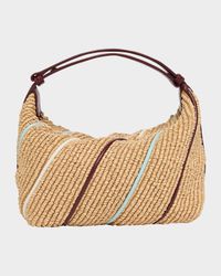 Wallace Mini Striped Shoulder Bag