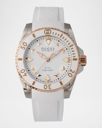36mm Gucci Dive White Automatic Watch