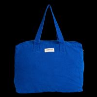 Rive Droite Paris - Sac shopping en coton bio mélangé - Taille Unique - Bleu