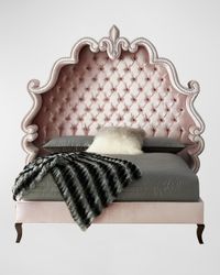 Maria Tufted King Bed
