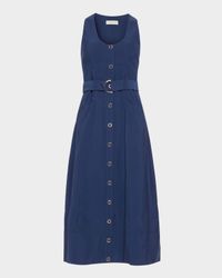 Nomi Belted Midi Dress