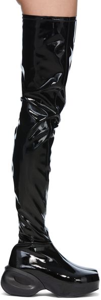 Givenchy Black G Tall Boots