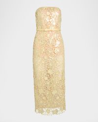 Rowen Sequined Lace Midi Dress