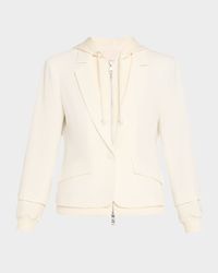 Khloe Le Petit Zip-Front Blazer