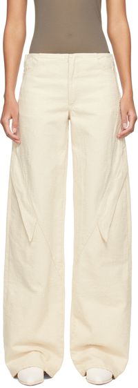 HELIOT EMIL Off-White Mycelium Jeans