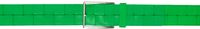Bottega Veneta Green Maxi Intreccio Belt