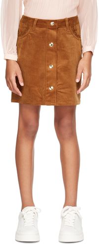 Chloé Kids Tan Embroidered Skirt
