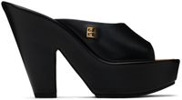 Givenchy Mules Doll noires à logo 4G