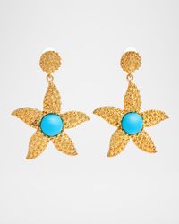 Starfish Cabochon Earrings