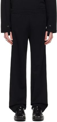 Helmut Lang Black Seatbelt Sweatpants