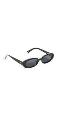Le Specs Outta Love Sunglasses Black One Size