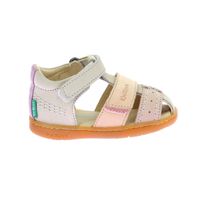 Kickers - Sandales cuir - Taille 27 - Beige