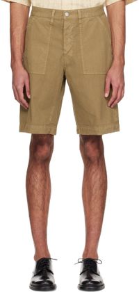 Sunflower Brown Wide Twist Work Shorts