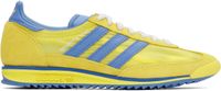 Sporty & Rich Yellow & Blue adidas Originals Edition SL72 Sneakers