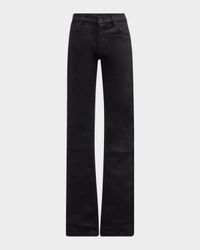 Men's Super Stack Raw Denim Flared Jeans