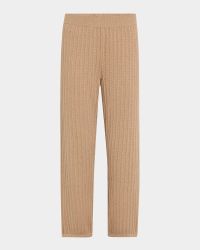 Cable-Knit Joggers