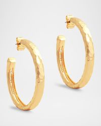 Farrier Medium Hoop Earrings