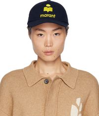 Isabel Marant Navy Tyron Cap
